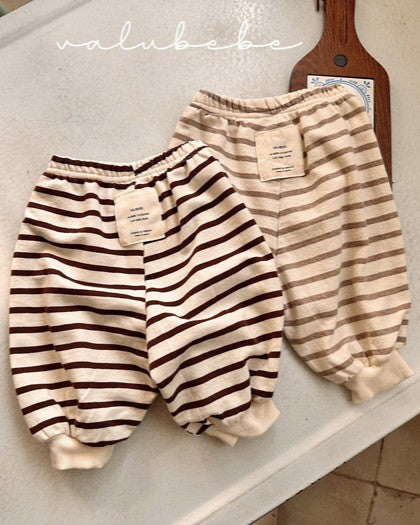 予約[valubebe]コージー ボーダーパンツ