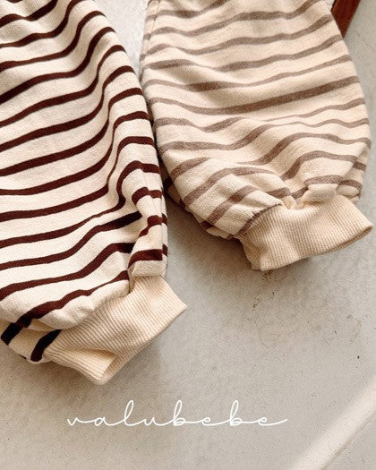 予約[valubebe]コージー ボーダーパンツ