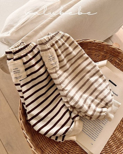 予約[valubebe]コージー ボーダーパンツ