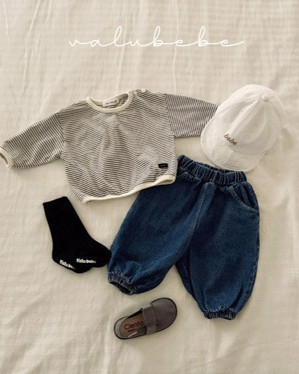 予約[valubebe]トリデニムパンツ