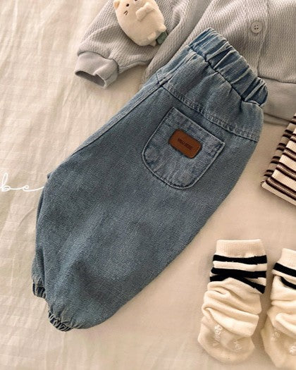 予約[valubebe]トリデニムパンツ