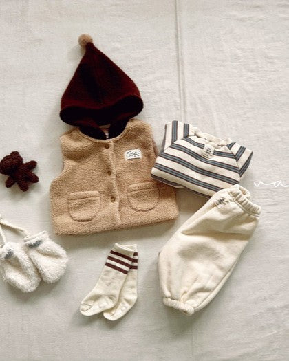 [valubebe]マルチボーダー裏起毛mtm