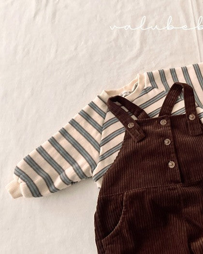 [valubebe]マルチボーダー裏起毛mtm