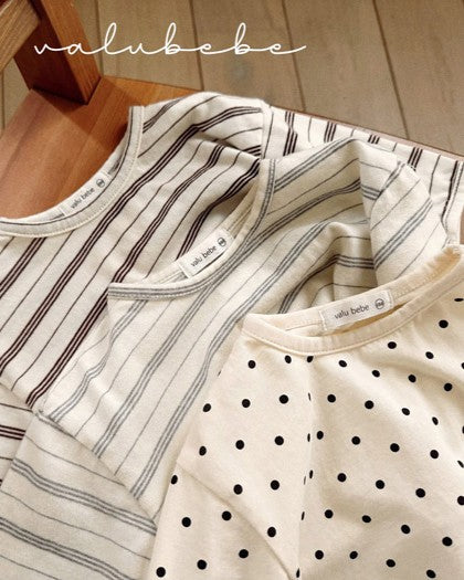 予約[valubebe]オールデイ肘パッチT