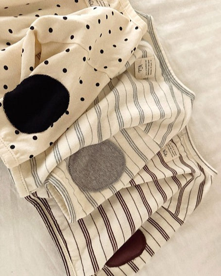 予約[valubebe]オールデイ肘パッチT