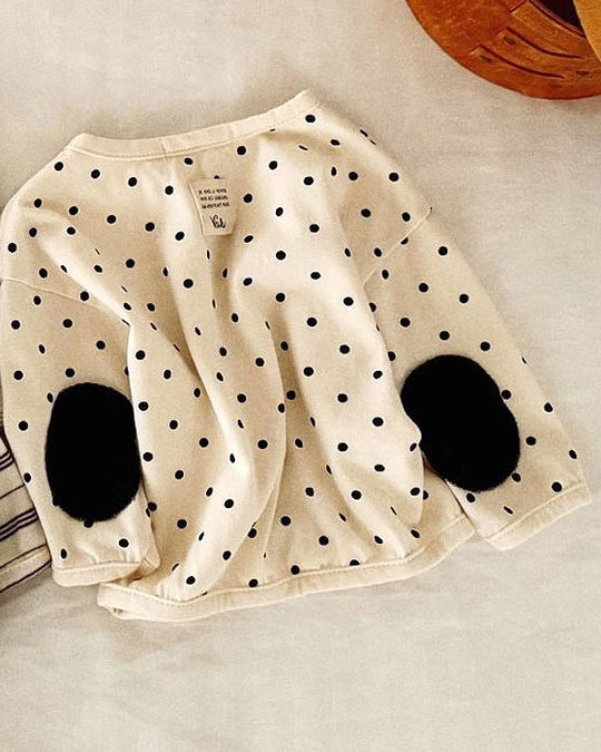 予約[valubebe]オールデイ肘パッチT