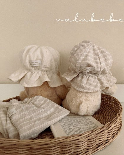 予約[valubebe]ナチュラルバケットハット