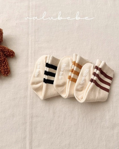 [valubebe]basicラインソックス