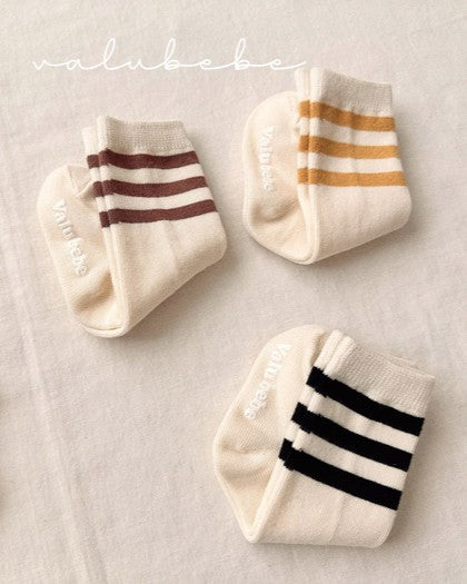 [valubebe]basicラインソックス