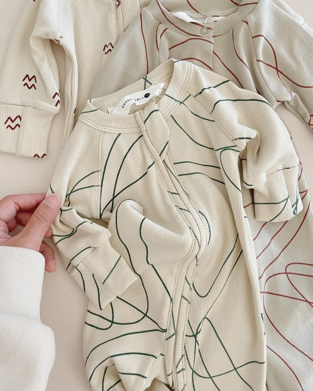 Zip Growsuit L/S［SUSUKOSHI］