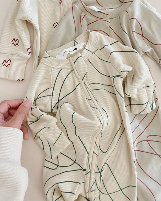 Zip Growsuit L/S［SUSUKOSHI］