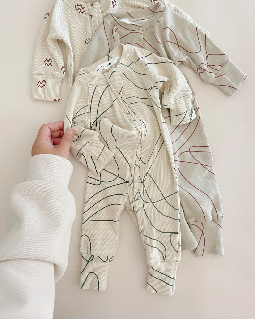 Zip Growsuit L/S［SUSUKOSHI］