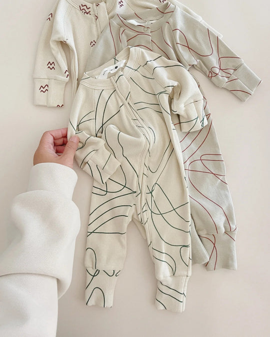 Zip Growsuit L/S［SUSUKOSHI］