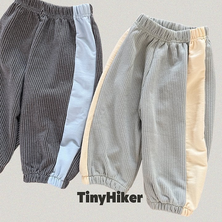 [TinyHiker]バディストライプジョガーPT