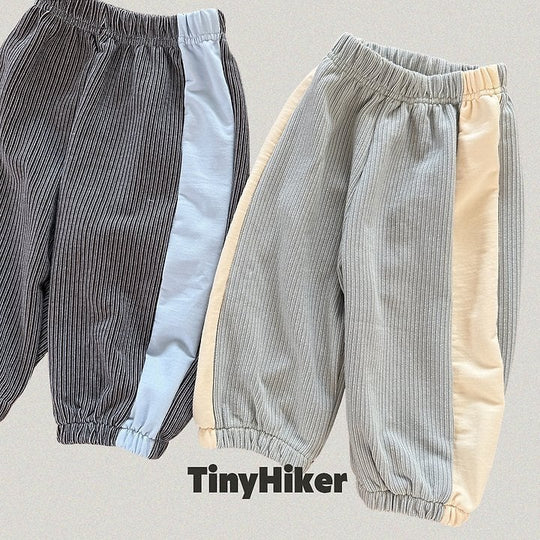 [TinyHiker]バディストライプジョガーPT