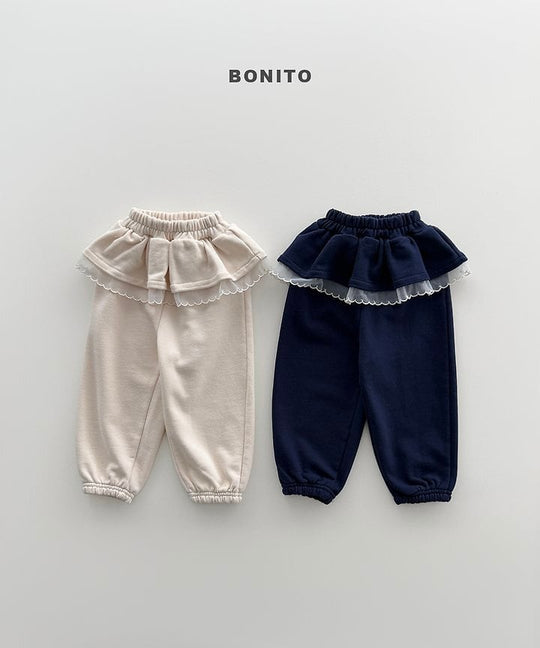 [BONITO]フリルジョガーパンツ