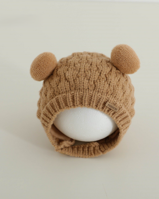 バブルニットくまさんボンネ