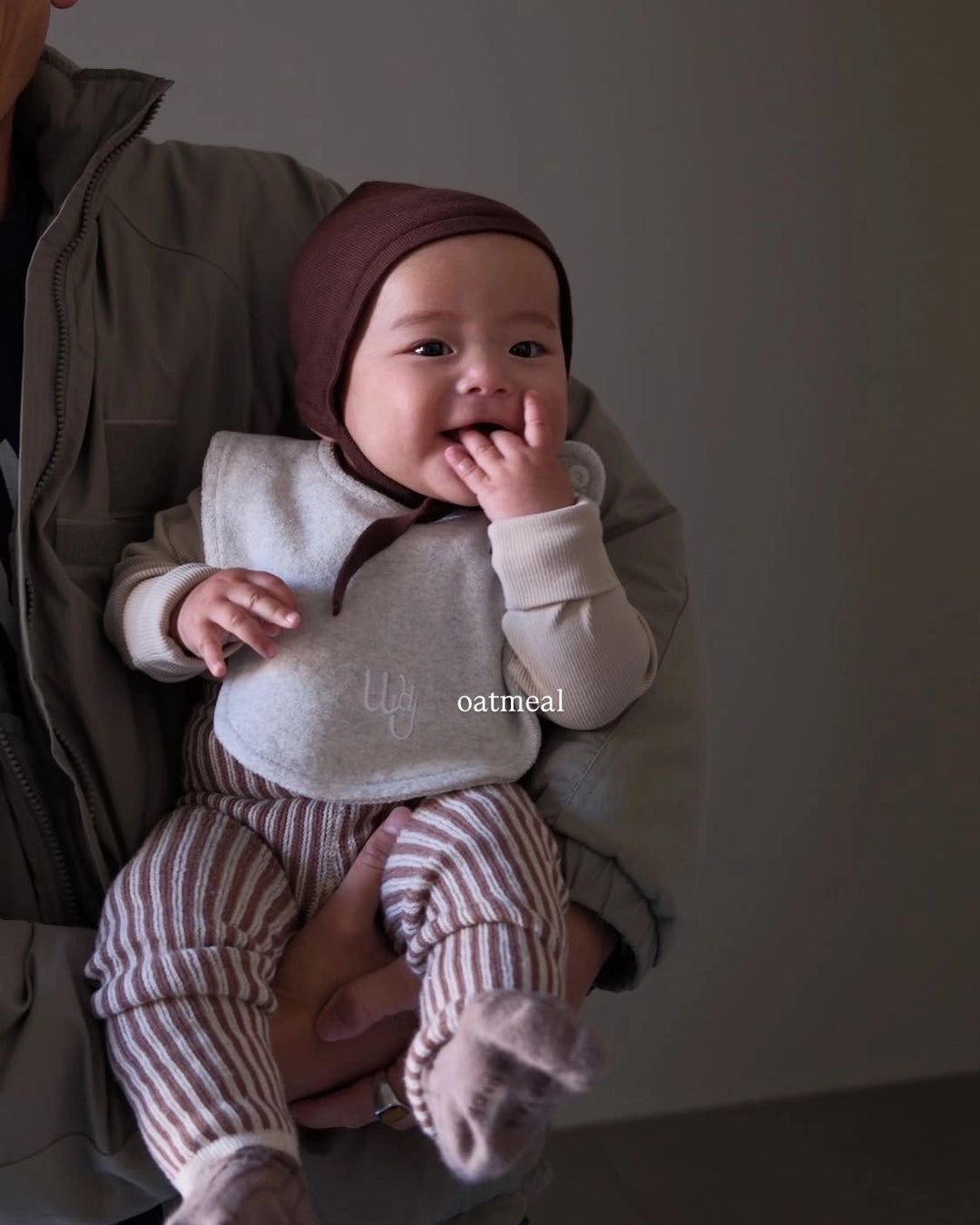 [would U]cloud terry bibs"16色"