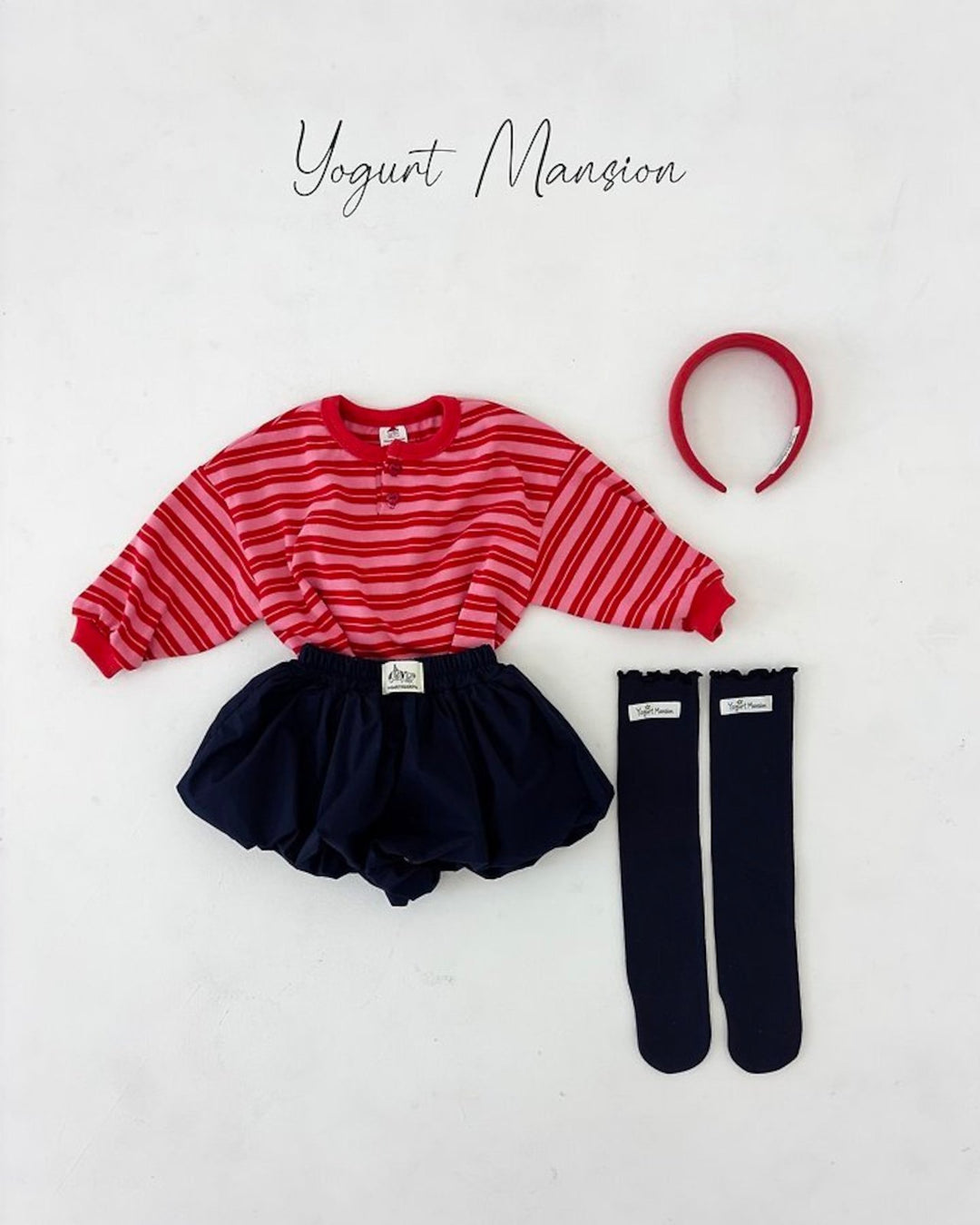 [yogurt mansion]balloon pants