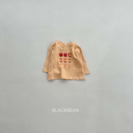[BLACKBEAN]アップルT