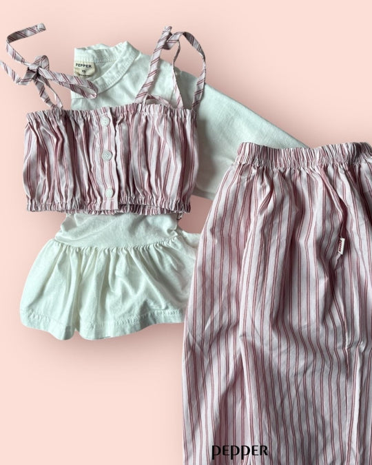 [pepper]stripe bustier