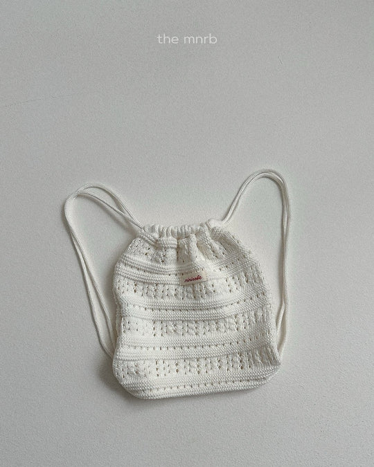 [minirobe]Crochet knit bag