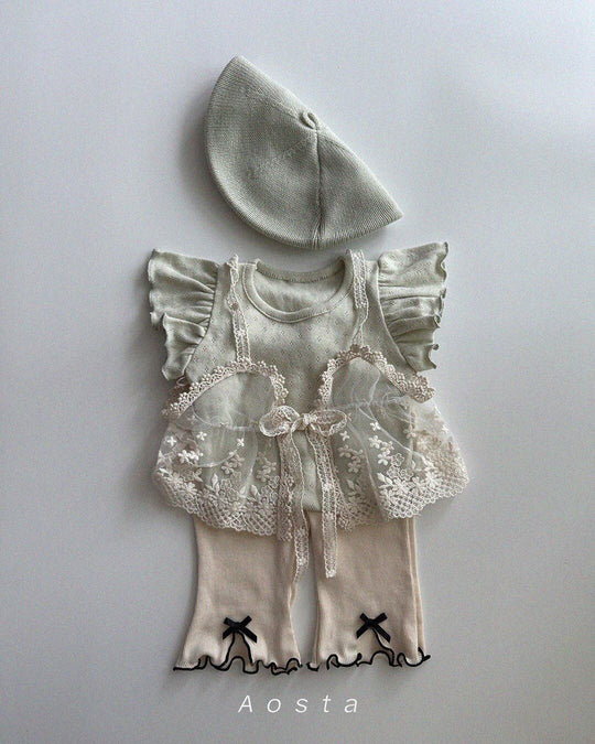 [aosta]lace open bustier