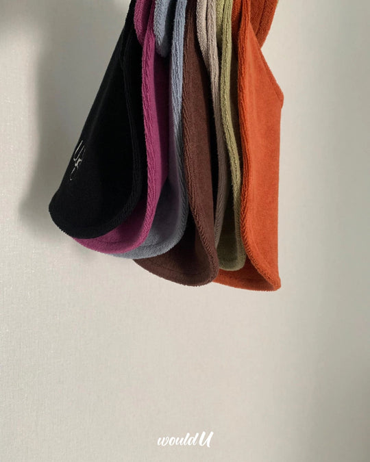 [would U]cloud terry bibs"16色"