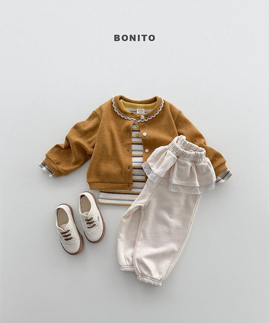 [BONITO]ハートボタンT