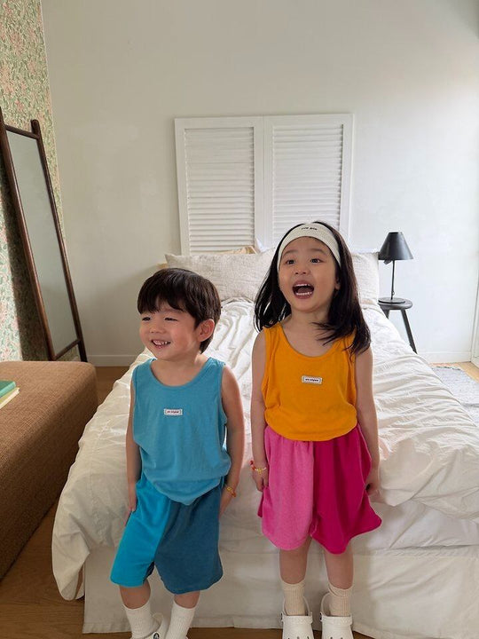 [pie]half and half terry short pants