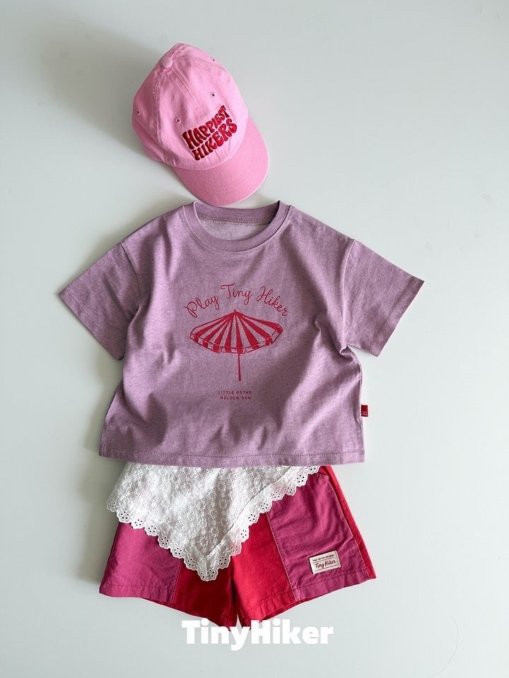 [TinyHiker]summer beach pigment T