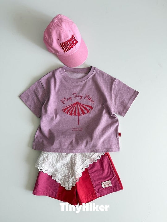 [TinyHiker]summer beach pigment T