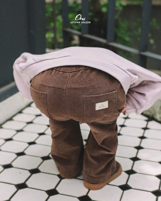 [onu]コーデュロイコットンパンツ