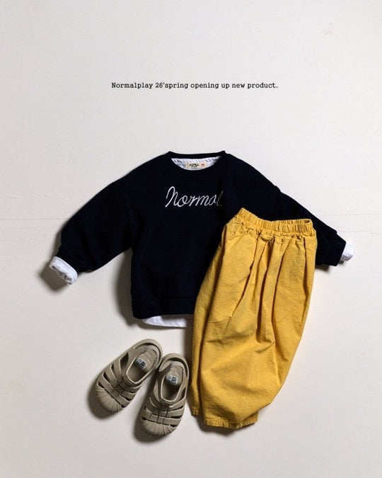 [NORMALPLAY]emotional cotton pants