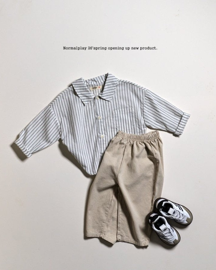 [NORMALPLAY]milky cotton pants