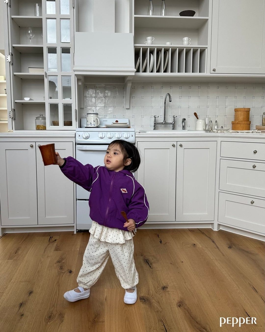 [pepper]plum wind breaker