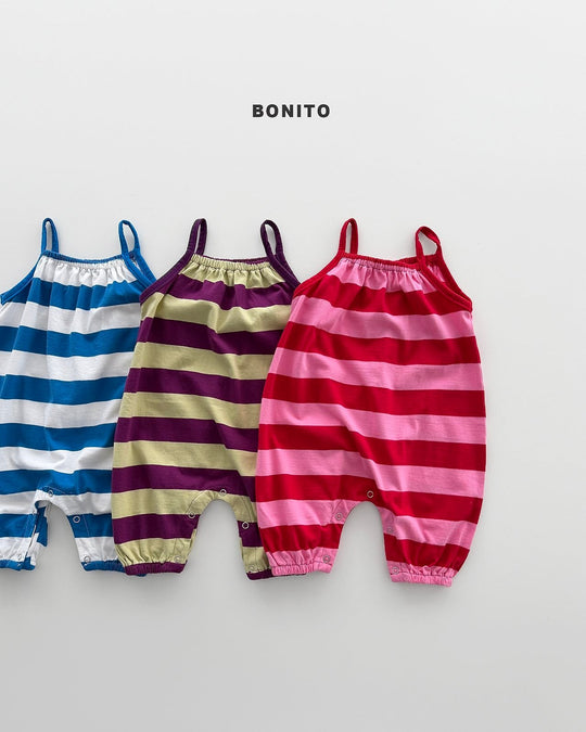 [BONITO]big border overall