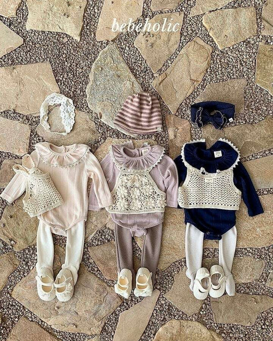 [bebeholic]ビアラッフルスーツ