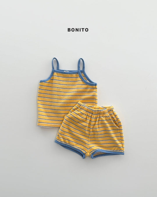 [BONITO]terry camisole SET UP