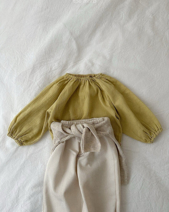 [minirobe]Balloon Blouse