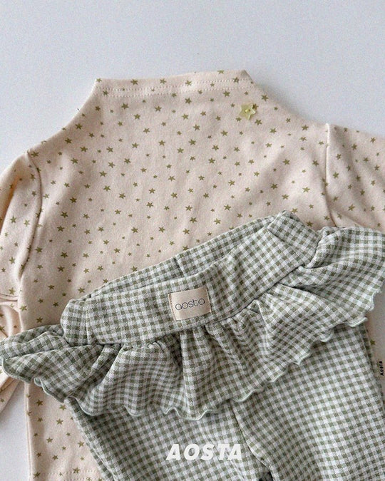 [AOSTA]Kiki Frill Pants
