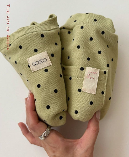 [AOSTA]Dot Tongtong Vest