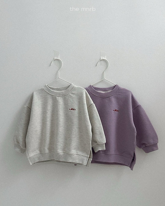 [minirobe]Asymmetric Sweatshirt