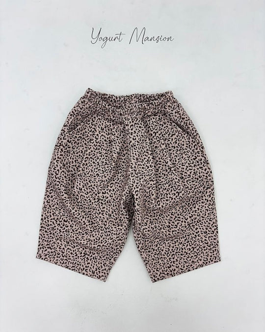 [yogurt mansion]leopard pants
