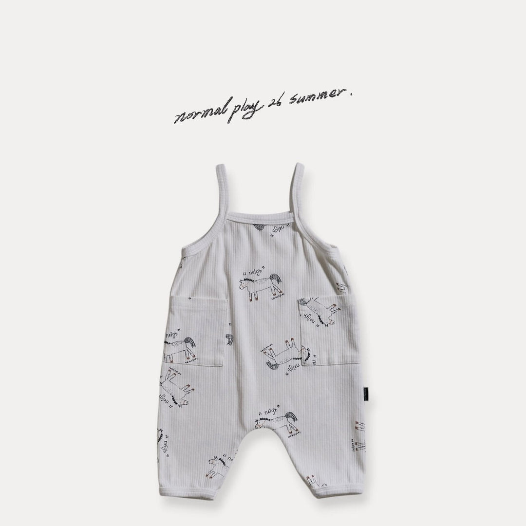 [NORMAL PLAY]pony pocket overall