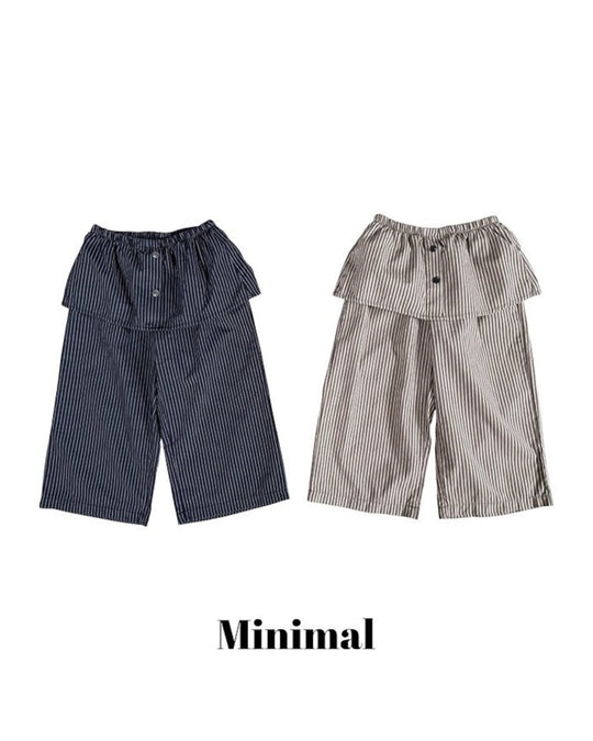[MINIMAL]レイスカートパンツ