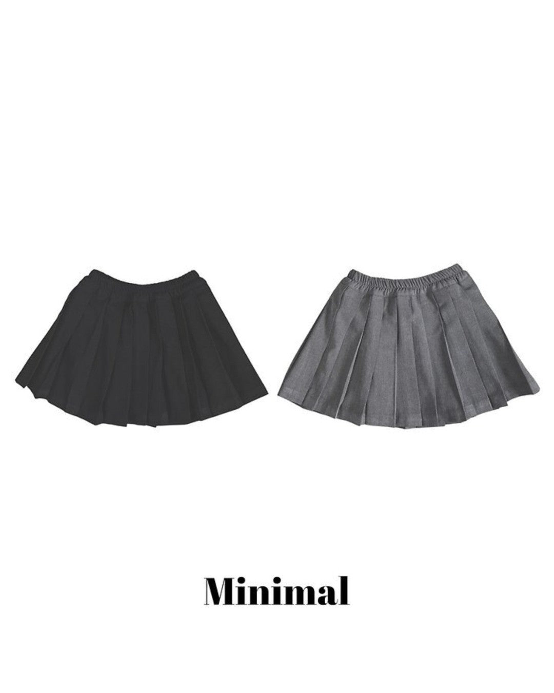 [MINIMAL]プリーツスカート