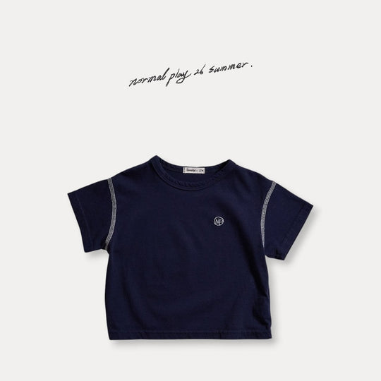 [NORMAL PLAY]French single short sleeve T