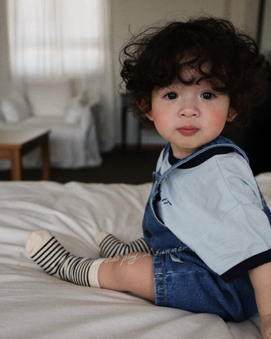 [NORMAL PLAY]papi denim overalls