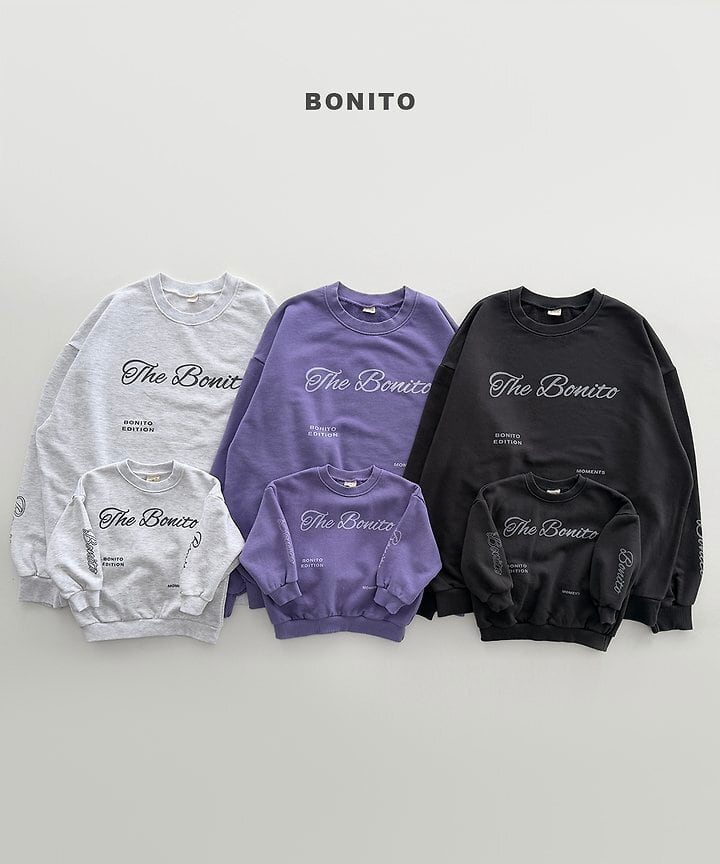 [BONITO] BONITOレタリングスウェット